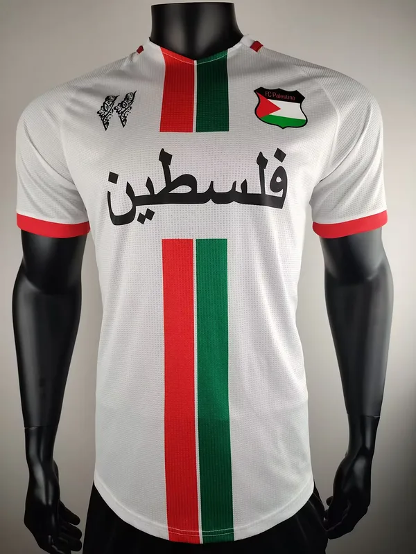 Palestina 2024/25 Camiseta Versión Jugador White — 1