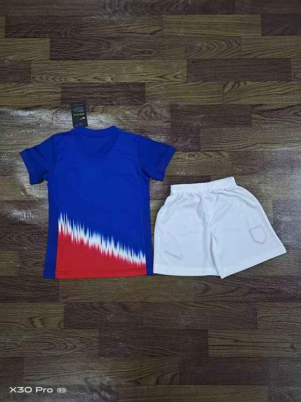 USA 2024/25 Away Kids Kit Blue