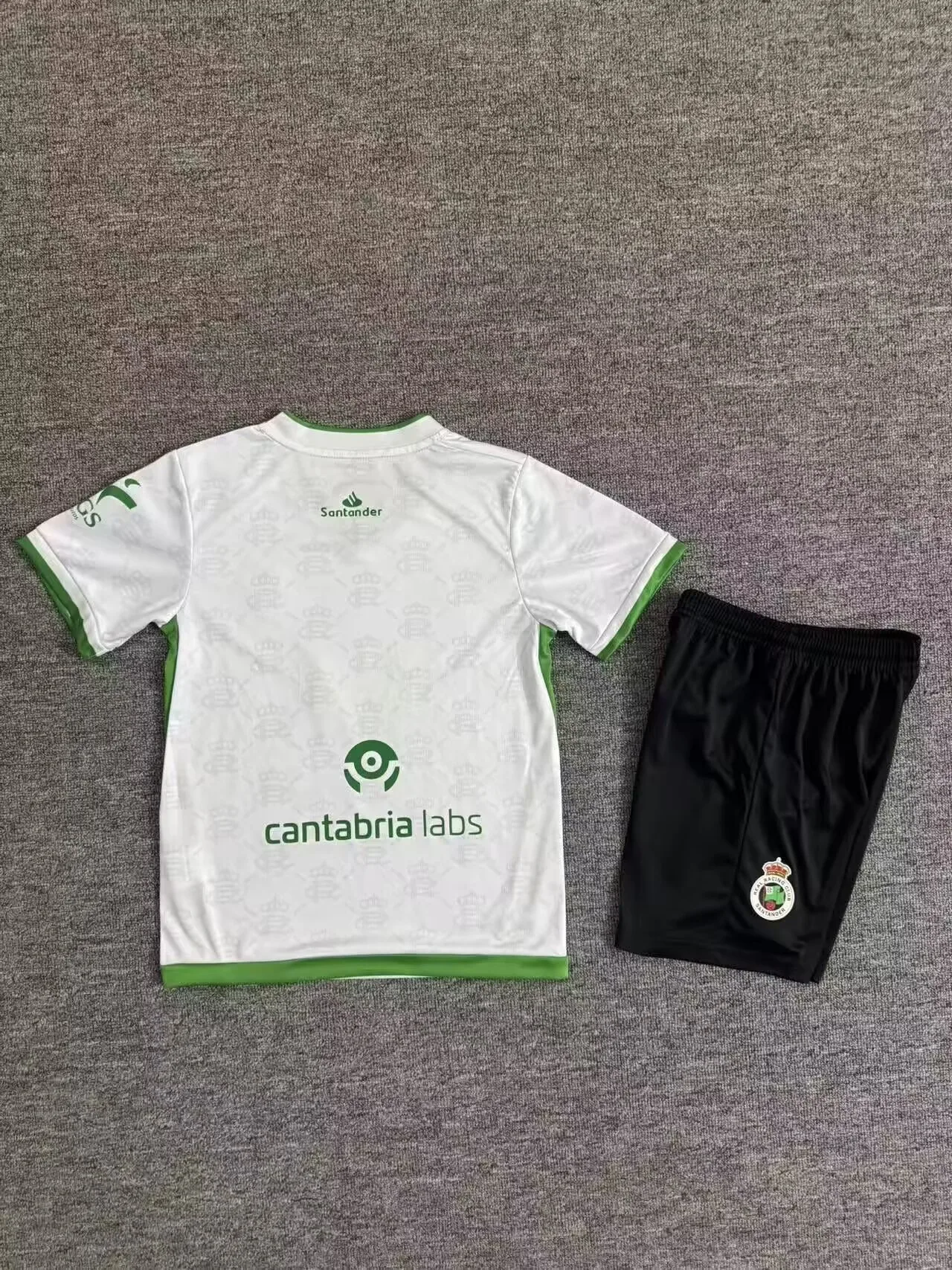 Racing Santander 2025/26 Primera Equipación Conjunto de Niño — 2