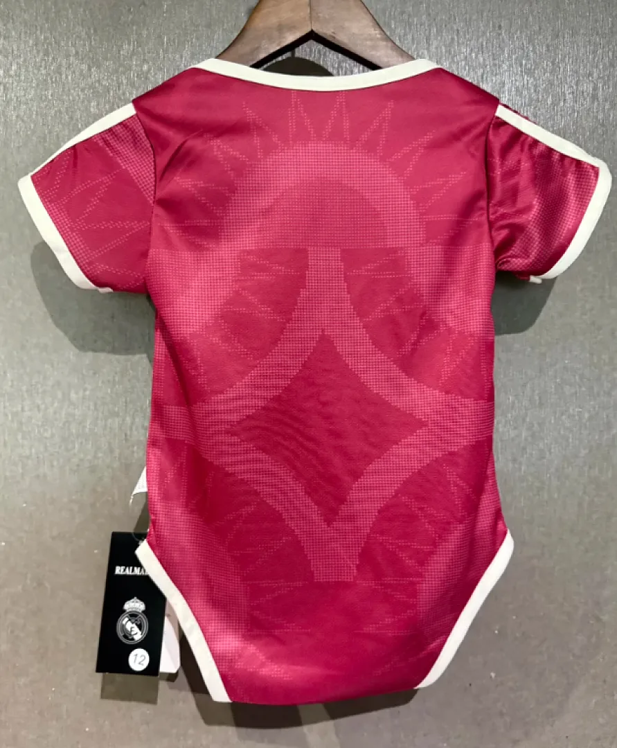 Real Madrid 2026/27 Third Baby Shirt Pink