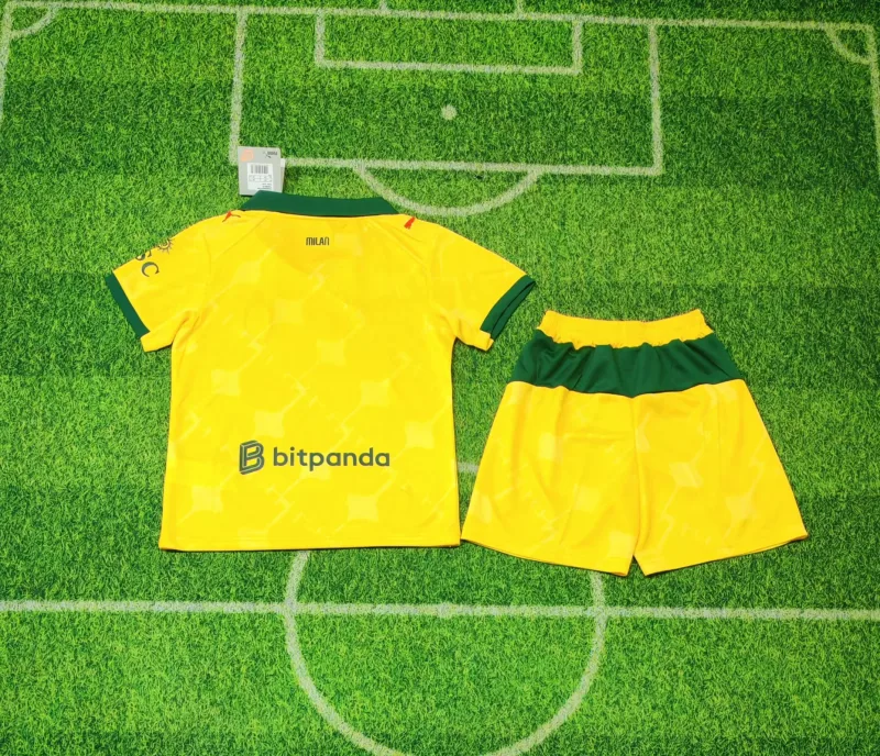 AC Milan 2025/26 Third Kids Kit — 2