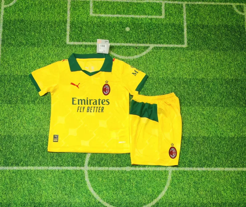 AC Milan 2025/26 Third Kids Kit