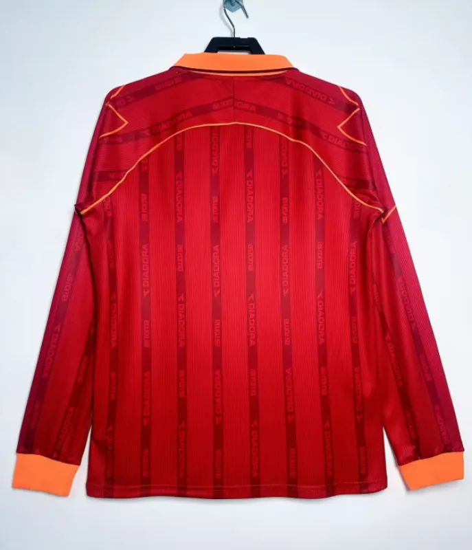 Roma 1999/00 Home Shirt Long Sleeve — 2