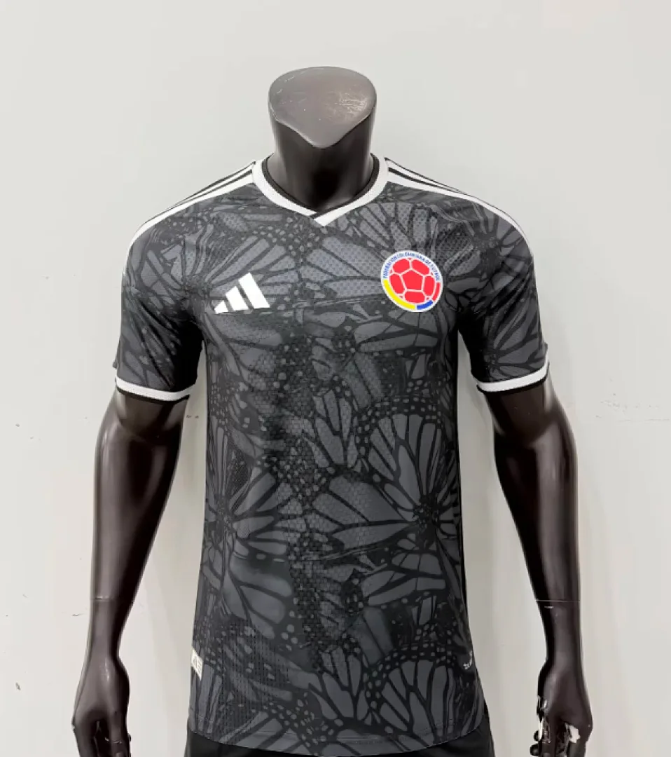 Colombia 2026 Shirt Player Version Black — 2