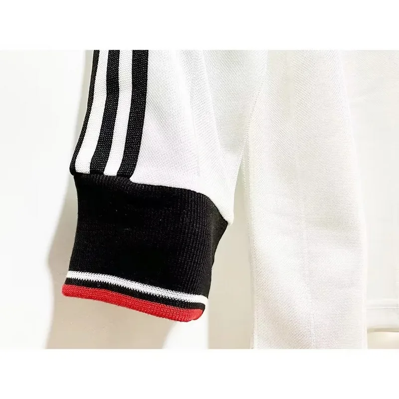 Manchester United 1983 Away Shirt Long Sleeve White — 2