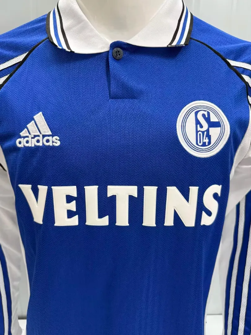 Schalke 04 1998/00 Heim Trikot Langarm — 2