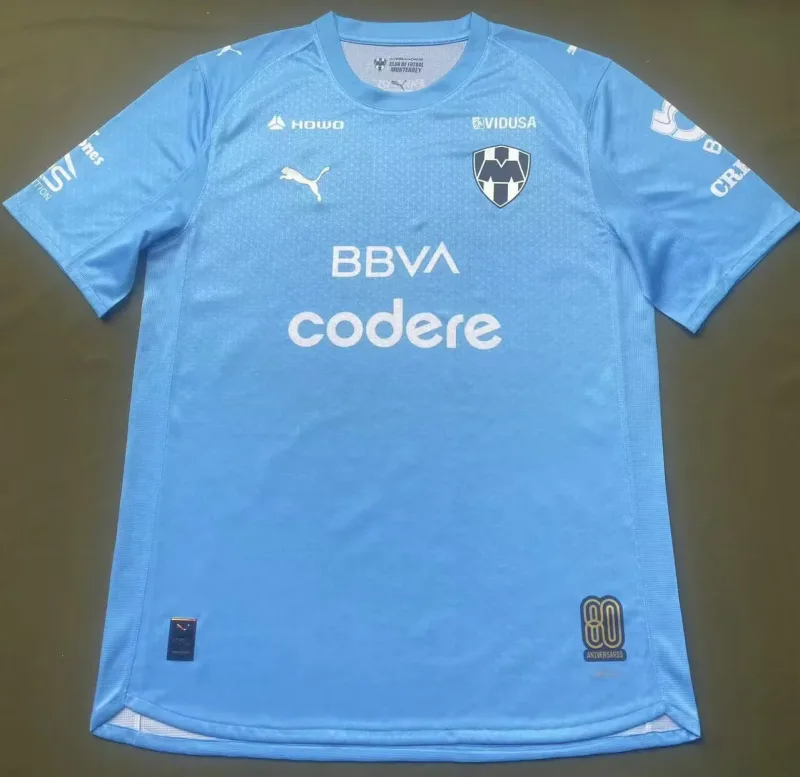 Monterrey 2025/26 de Portero Camiseta Versión Jugador Blue — 1