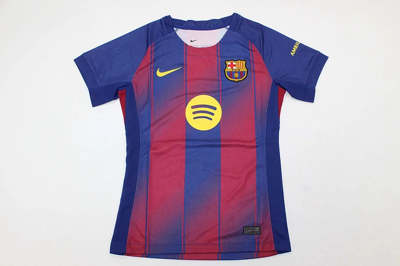 Barcelona 2025/26 Home Women's Shirt — 1