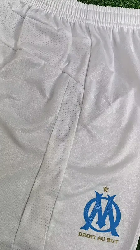 Marseille 2025/26 Home Kids Kit Player Version