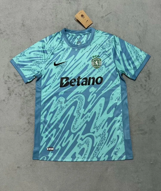 Sporting CP 2025/26 de Portero Camiseta Blue — 2