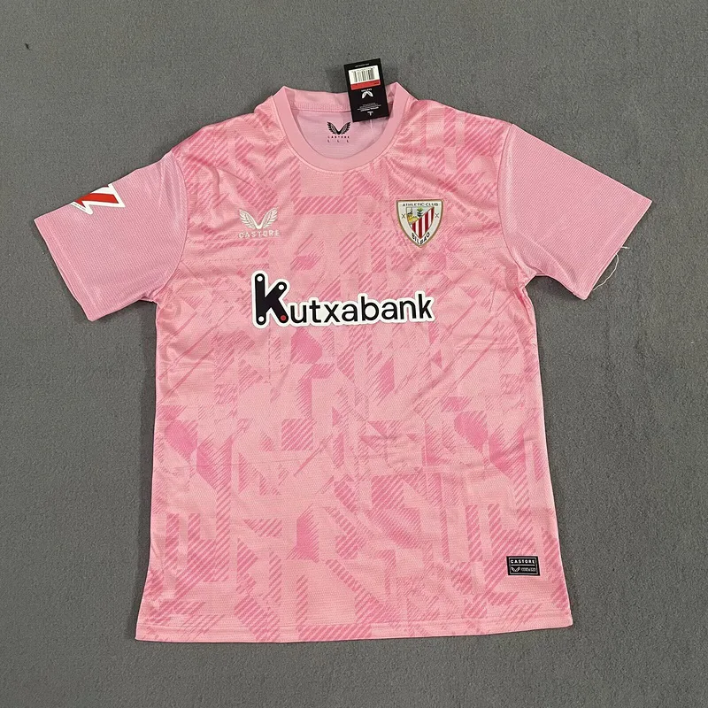 Athletic Bilbao 2025/26 Goalkeeper Shirt Pink — 1