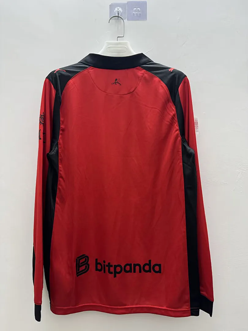 AC Milan 2026/27 Shirt Long Sleeve Red