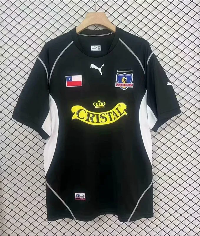 Colo-Colo 2003 Away Shirt Black — 2