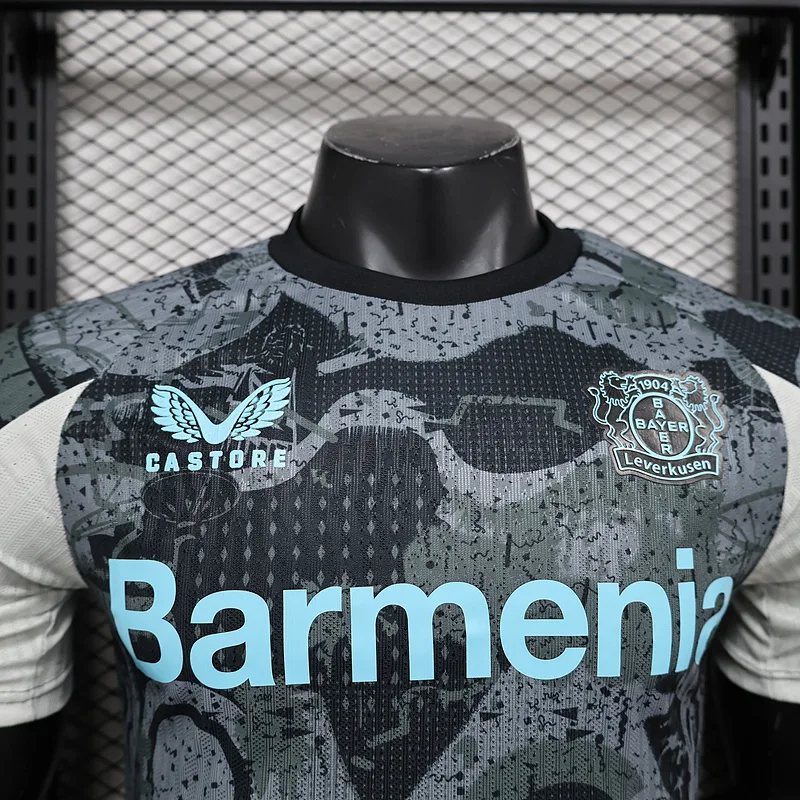 Bayer Leverkusen 2024/25 Third Shirt Player Version Black — 1