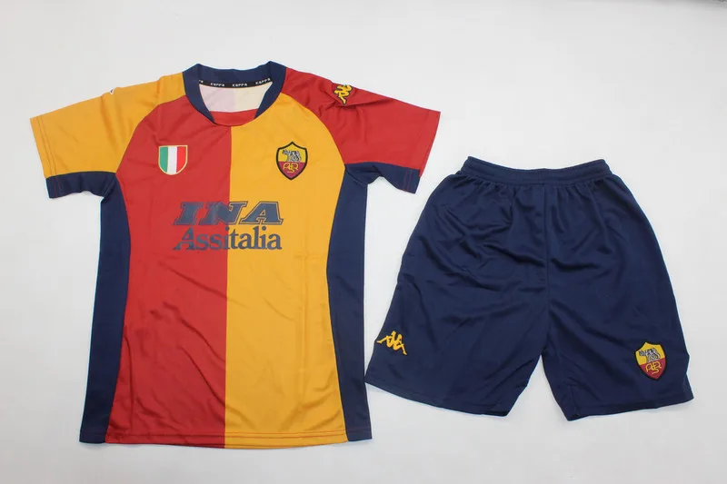 Roma 2001/02 Home Kids Kit