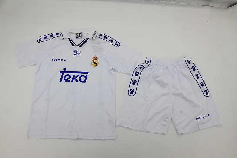 Real Madrid 1994/96 Home Kids Kit