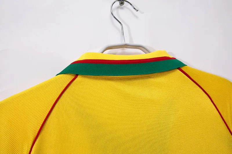 Cameroon 1998/99 Away Shirt Yellow — 1