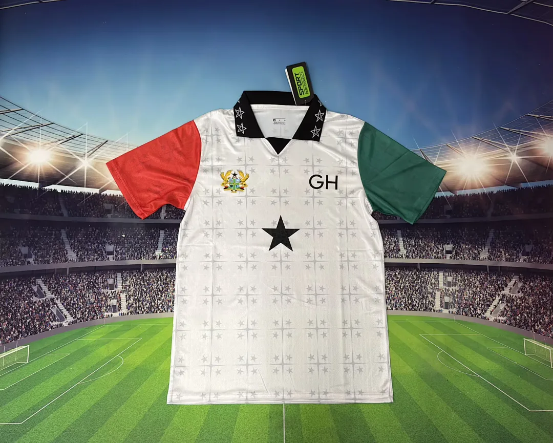 Ghana 2026 Trikot Kurzarm Sonderedition White — 2