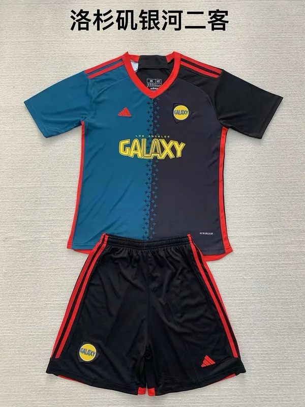 LA Galaxy 2024/25 Third Kids Kit — 2