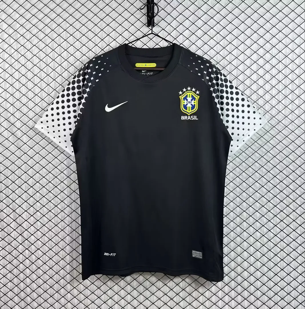 Brazil 2010 Goalkeeper Shirt Black — 2