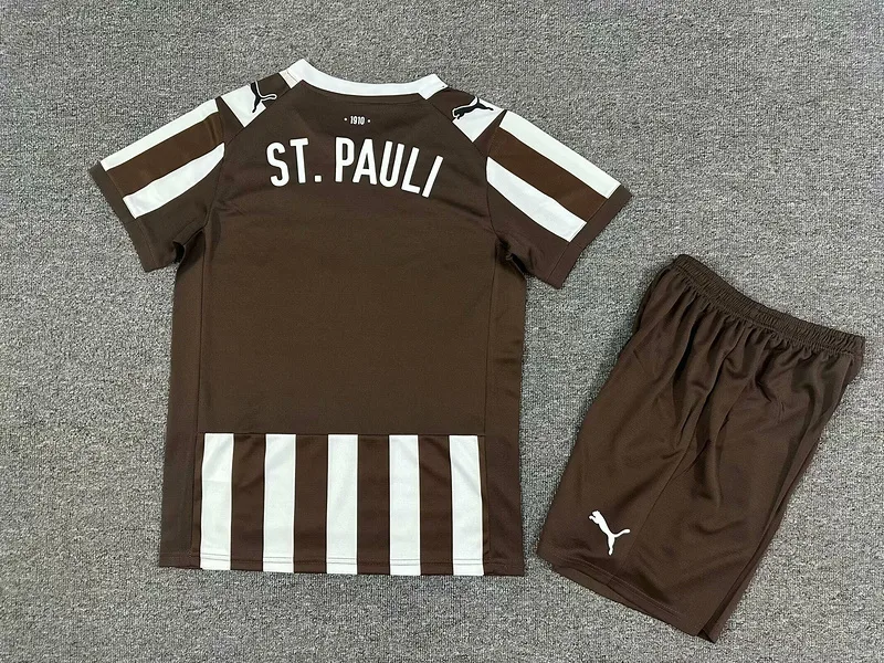 St. Pauli 2025/26 Kids Kit — 2