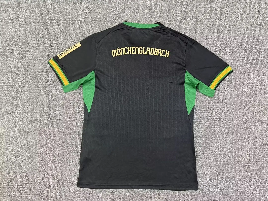 Borussia Mönchengladbach 2026/27 Extérieur Maillot Version Joueur Black