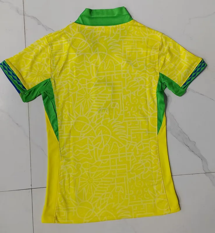 Brasilien 2024 Heim Trikot Damen — 1