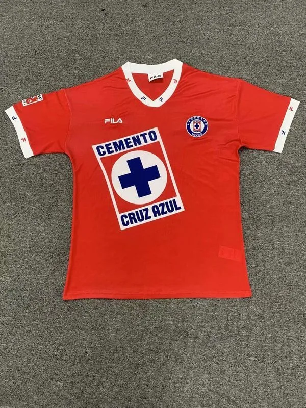 Cruz Azul 1996 Third Shirt Red — 2