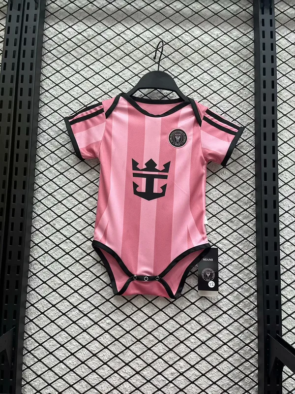 Inter Miami 2025/26 Home Baby Shirt Pink — 2