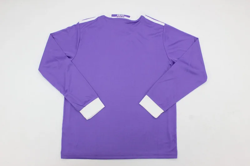 Real Madrid 2016/17 Extérieur Ensemble Enfant Manches Longues — 2
