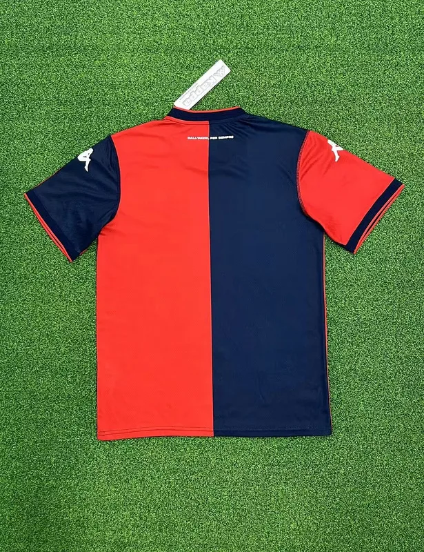 Genoa 2024/25 Domicile Maillot Manches Courtes