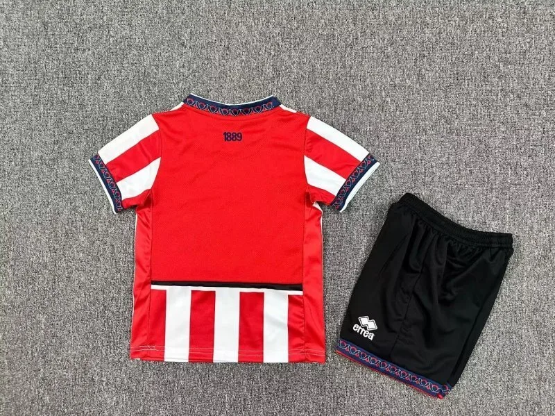 Sheffield United 2025/26 Home Kids Kit — 2