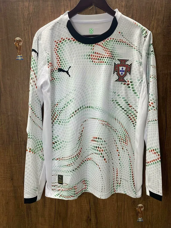 Portugal 2025 Away Shirt Long Sleeve