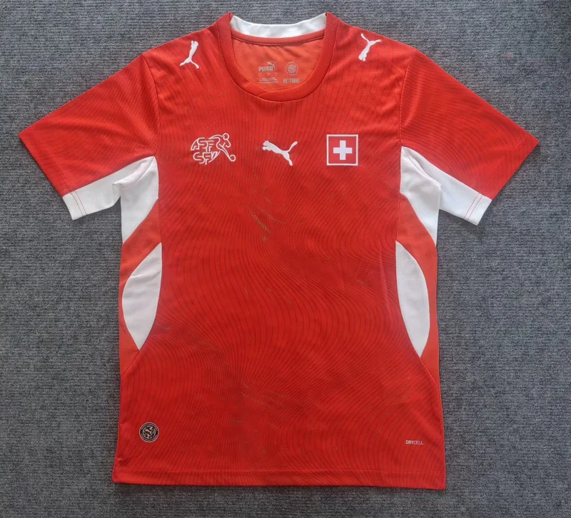 Switzerland 2025/26 Home Shirt Short Sleeve
