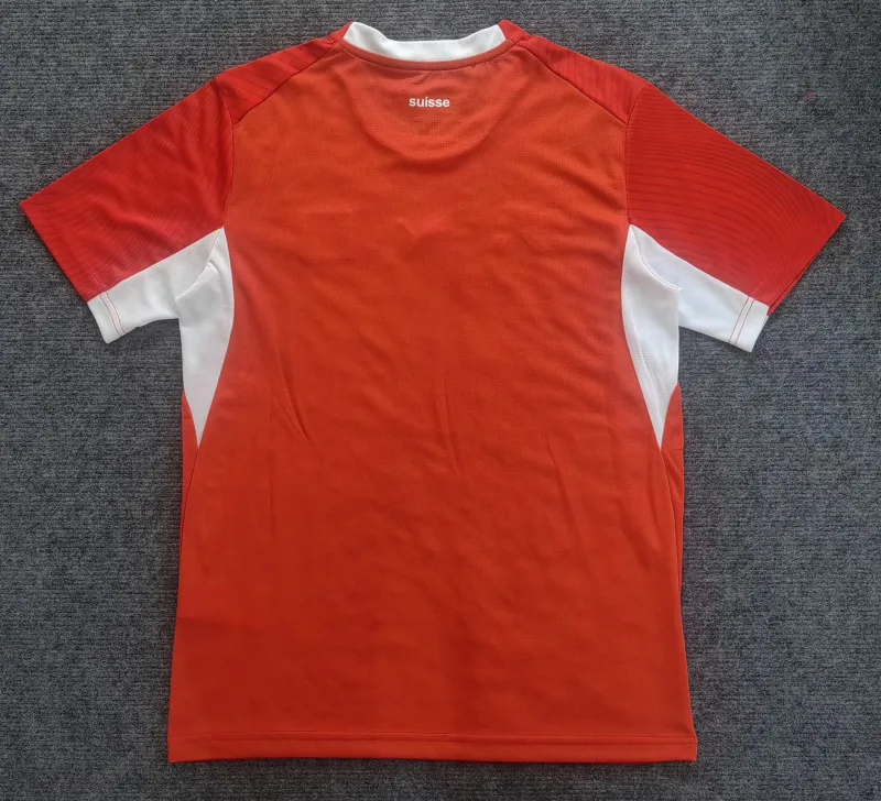 Switzerland 2025/26 Home Shirt Short Sleeve — 2