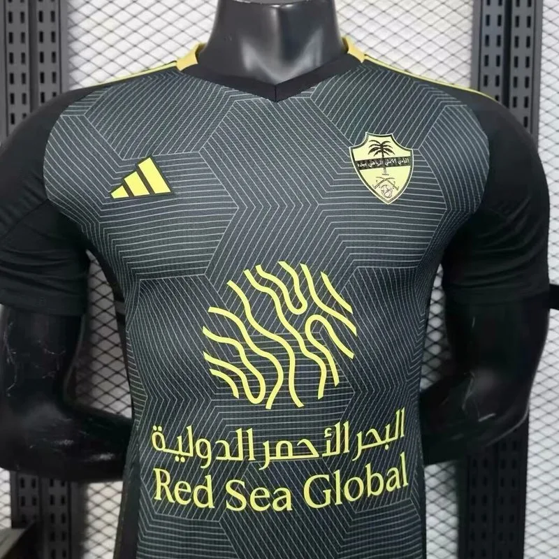 Al Ittihad 2025/26 Third Shirt Player Version Black