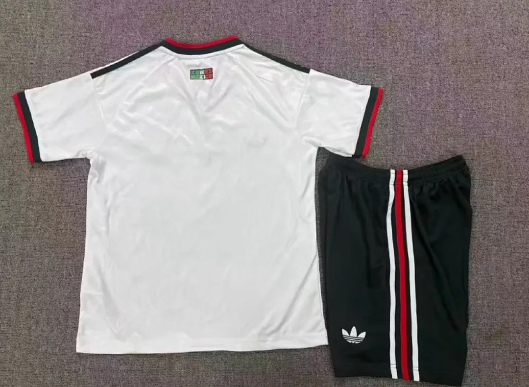 México 2026 Segunda Equipación Conjunto de Niño White — 1