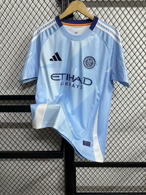 New York City FC 2025/26 Domicile Maillot Manches Courtes