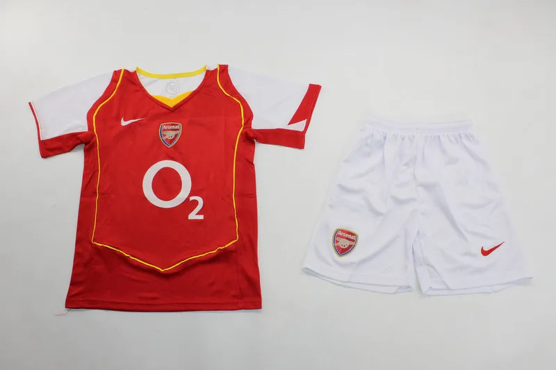 Arsenal 2004/05 Home Kids Kit