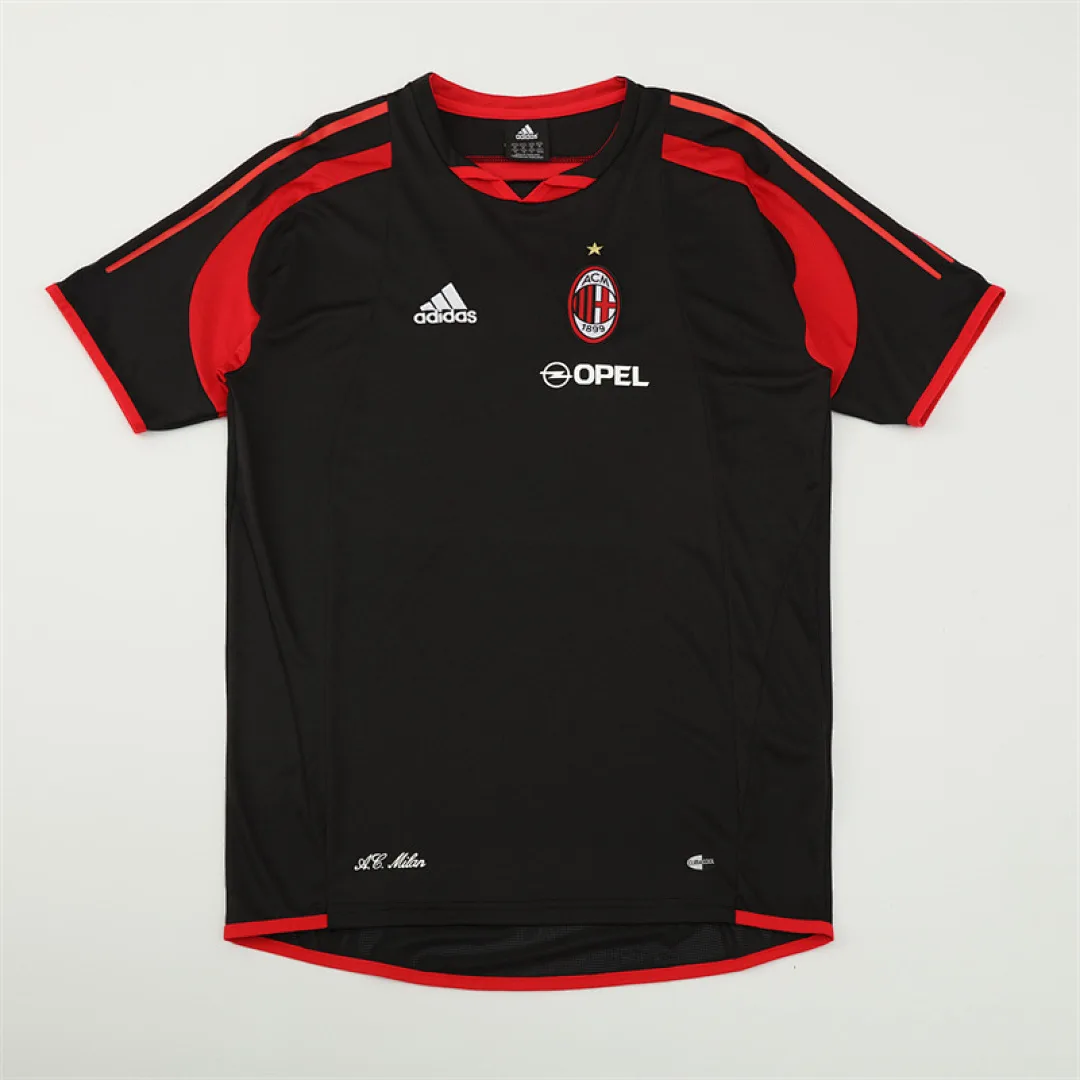 AC Milan 2004/05 Training Shirt Black — 2