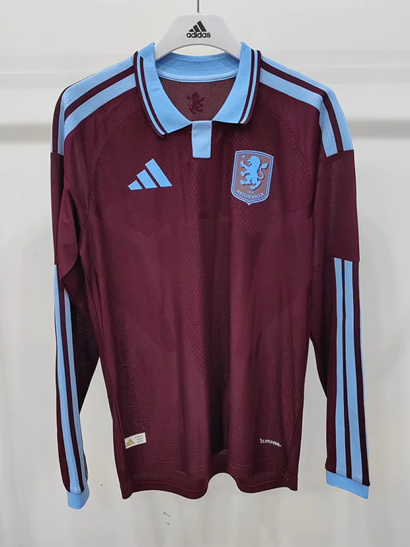 Aston Villa 2026/27 Home Shirt Long Sleeve — 2