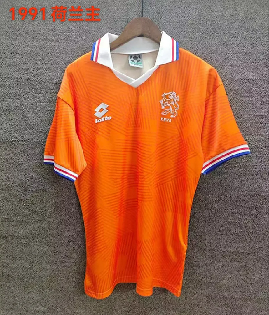 Netherlands 1991/93 Home Shirt — 2