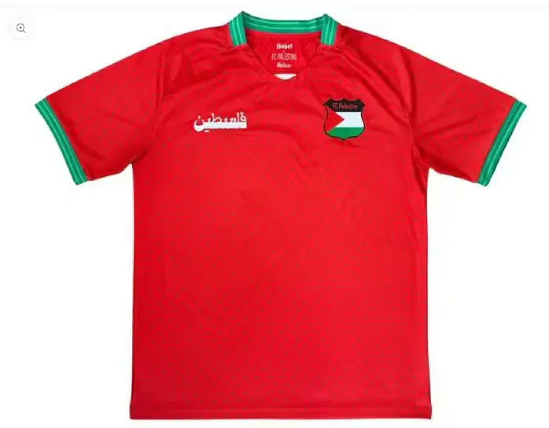 Palestina 2026/27 Camiseta Red — 2