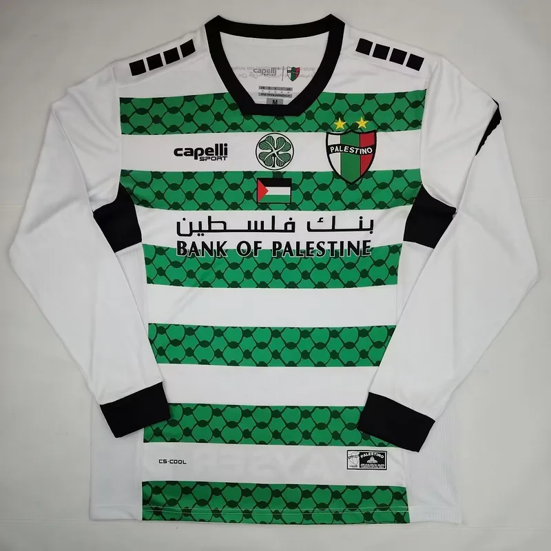 Palestina Camiseta Manga Larga Green — 2