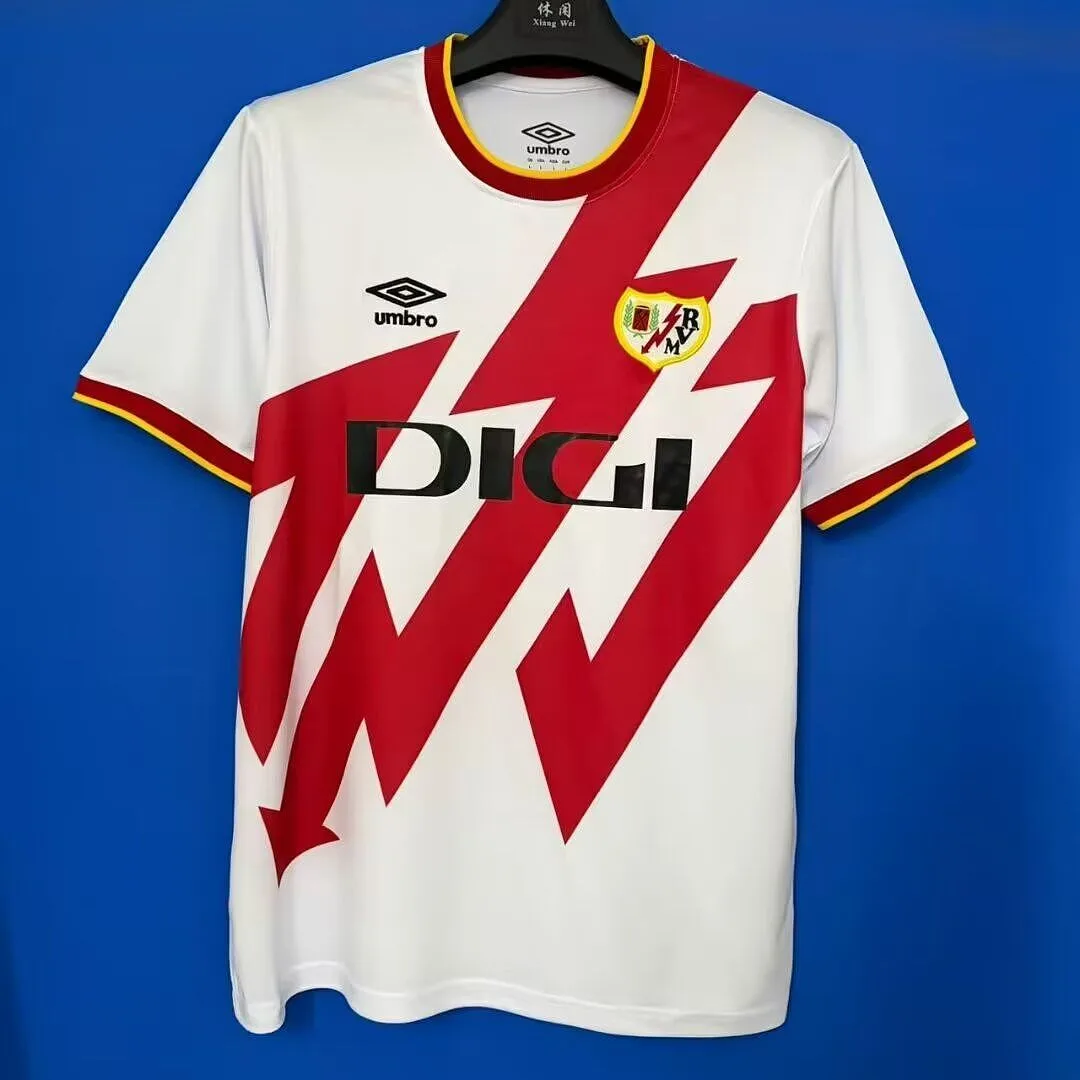 Rayo Vallecano 2026/27 Home Shirt Short Sleeve
