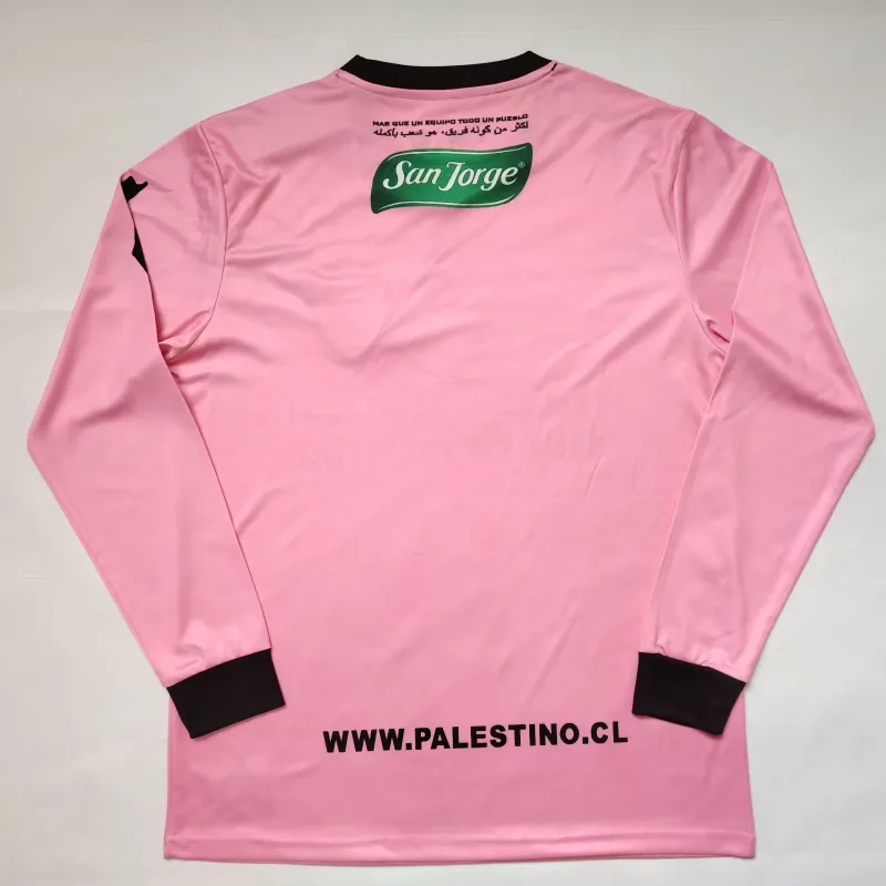 Palestino 2022/23 Shirt Long Sleeve Pink — 2