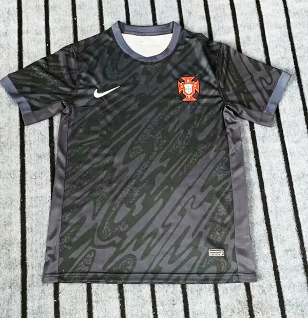 Portugal 2024 de Portero Camiseta Black — 1