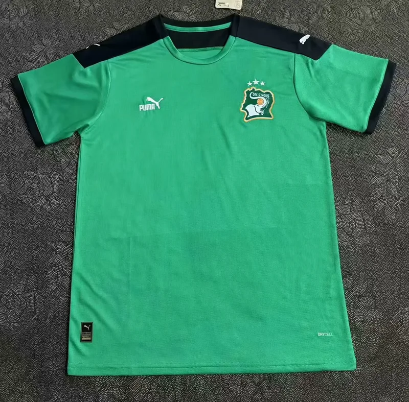 Costa de Marfil 2025/26 Camiseta Green — 2