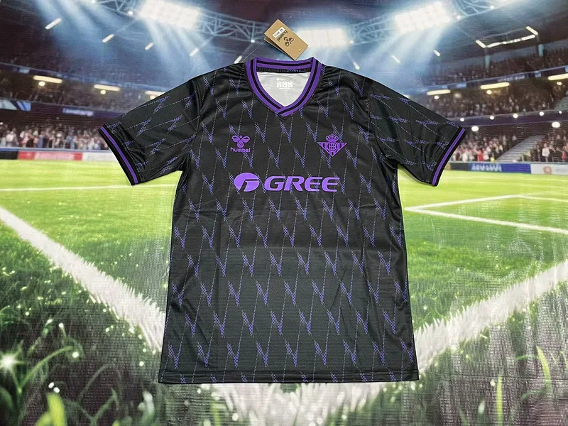 Real Betis 2025/26 Trikot Kurzarm Sonderedition Black