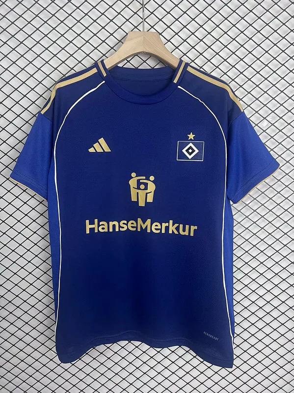 Hamburger SV 2025/26 Away Shirt Blue